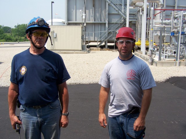 Jason, you gonna wear that helmet all day long??